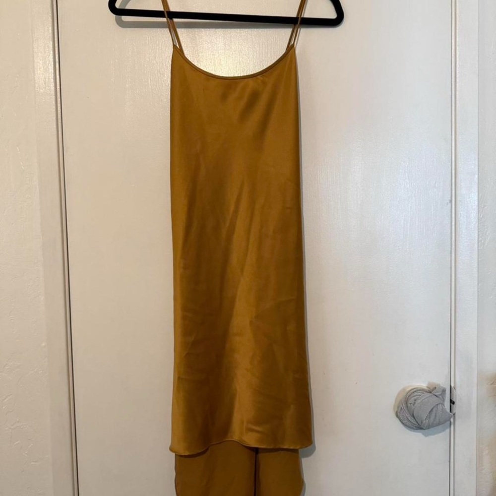 Victoria's Secret Golden Slip Dress